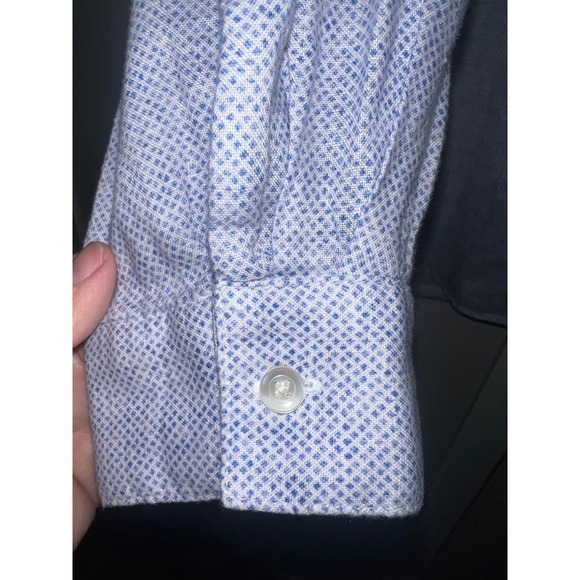 J. McLaughlin Fallon Loose Fit Linen Sz L | Preppy Style Essential - Picture 4 of 8